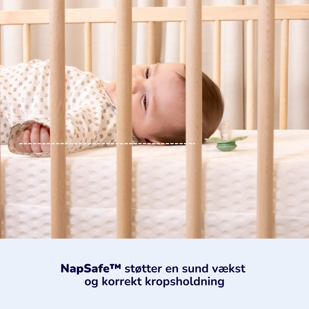 NapSafe™ Den sikre babymadras (0-4 år)