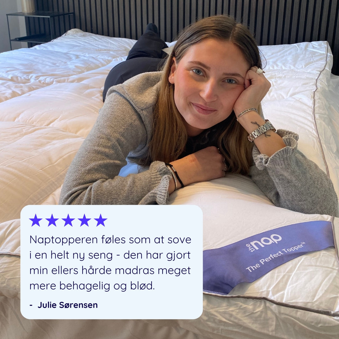 NapTopper™ Et ekstra komfortlag