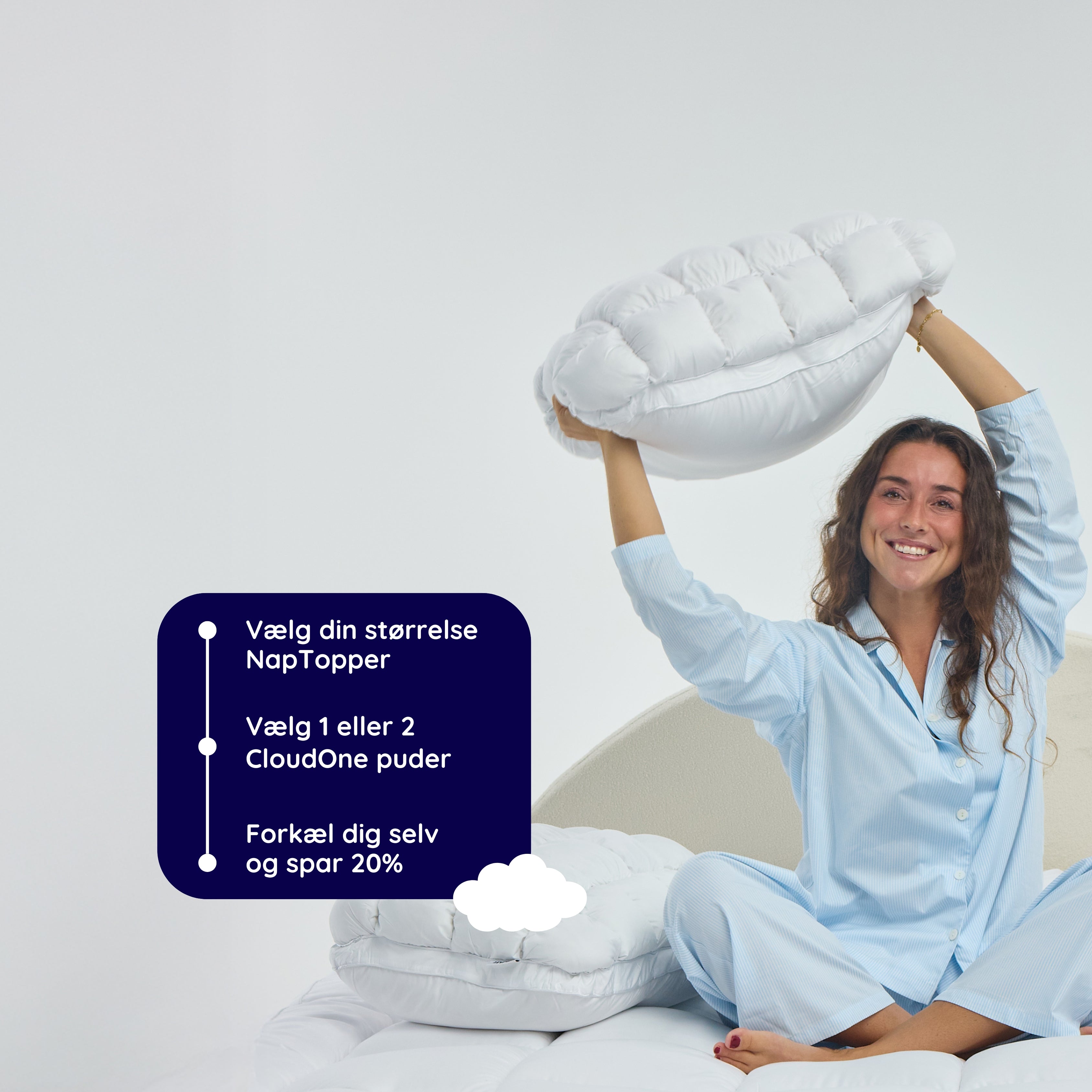 Sov som på en sky-pakken