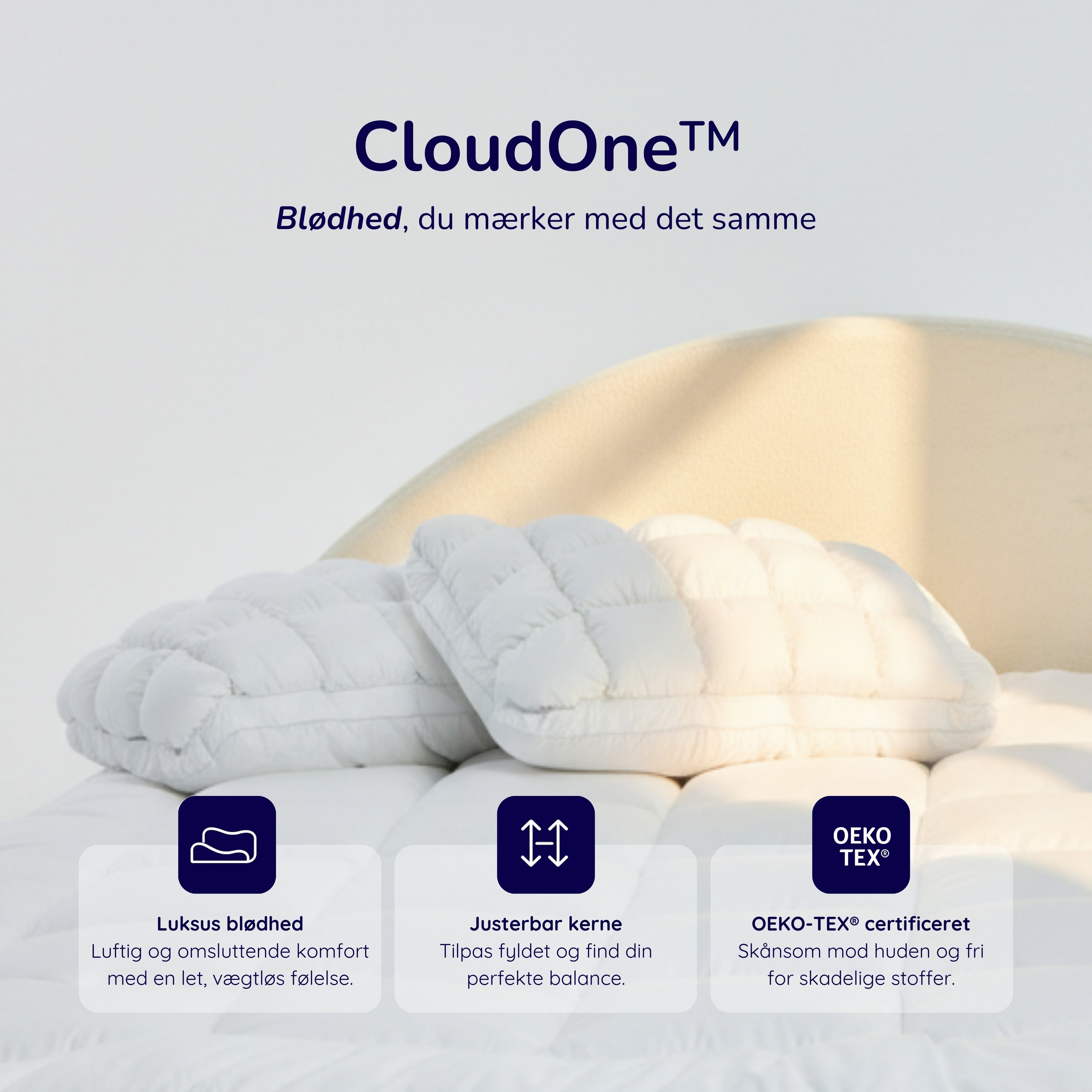 CloudOne™ Den bløde hovedpude
