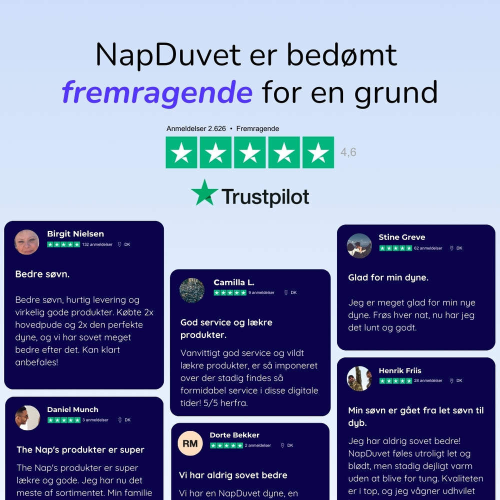 NapDuvet™ Den perfekte Dyne