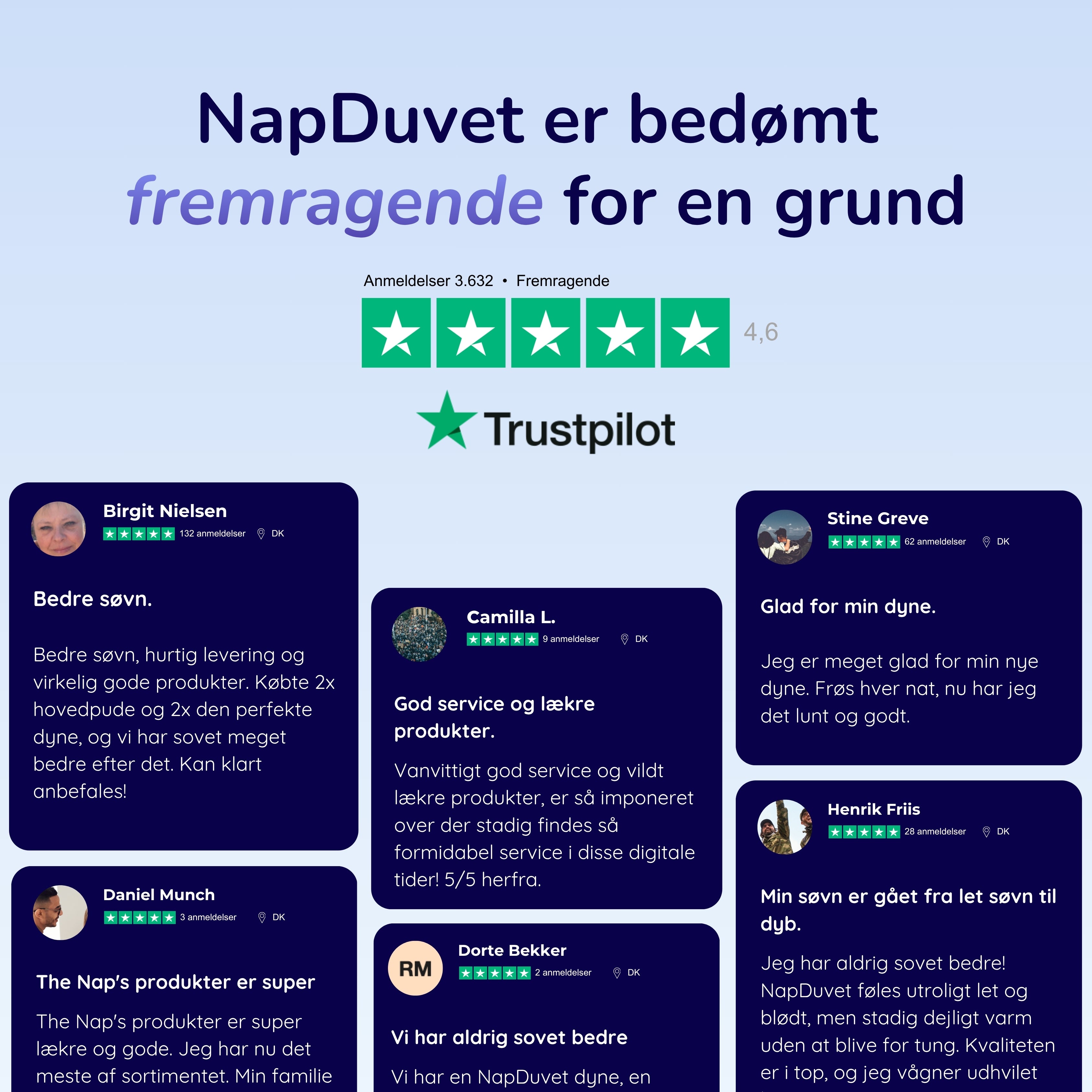 NapDuvet™ Den perfekte Dyne
