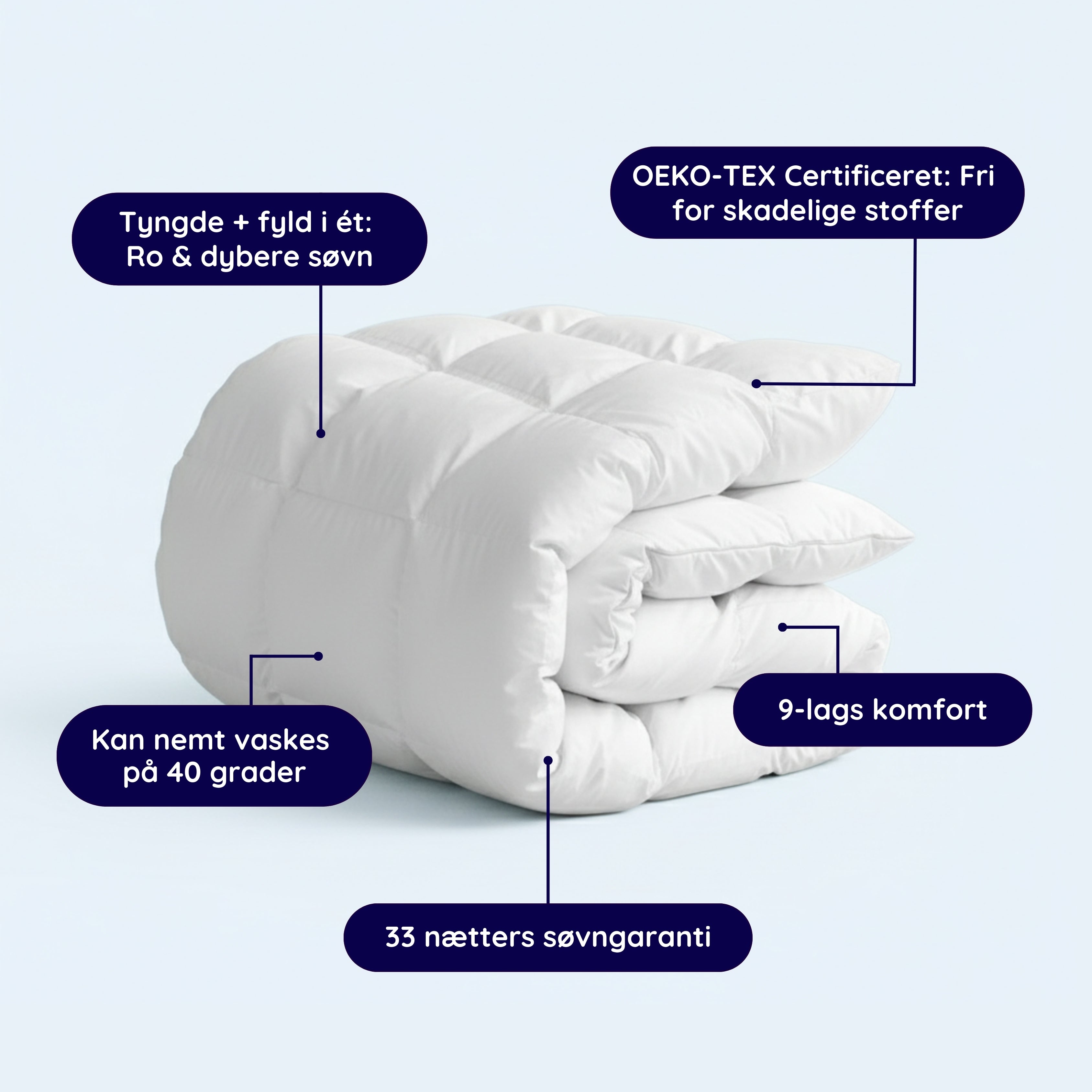 NapHybrid™ Den bløde tyngdedyne