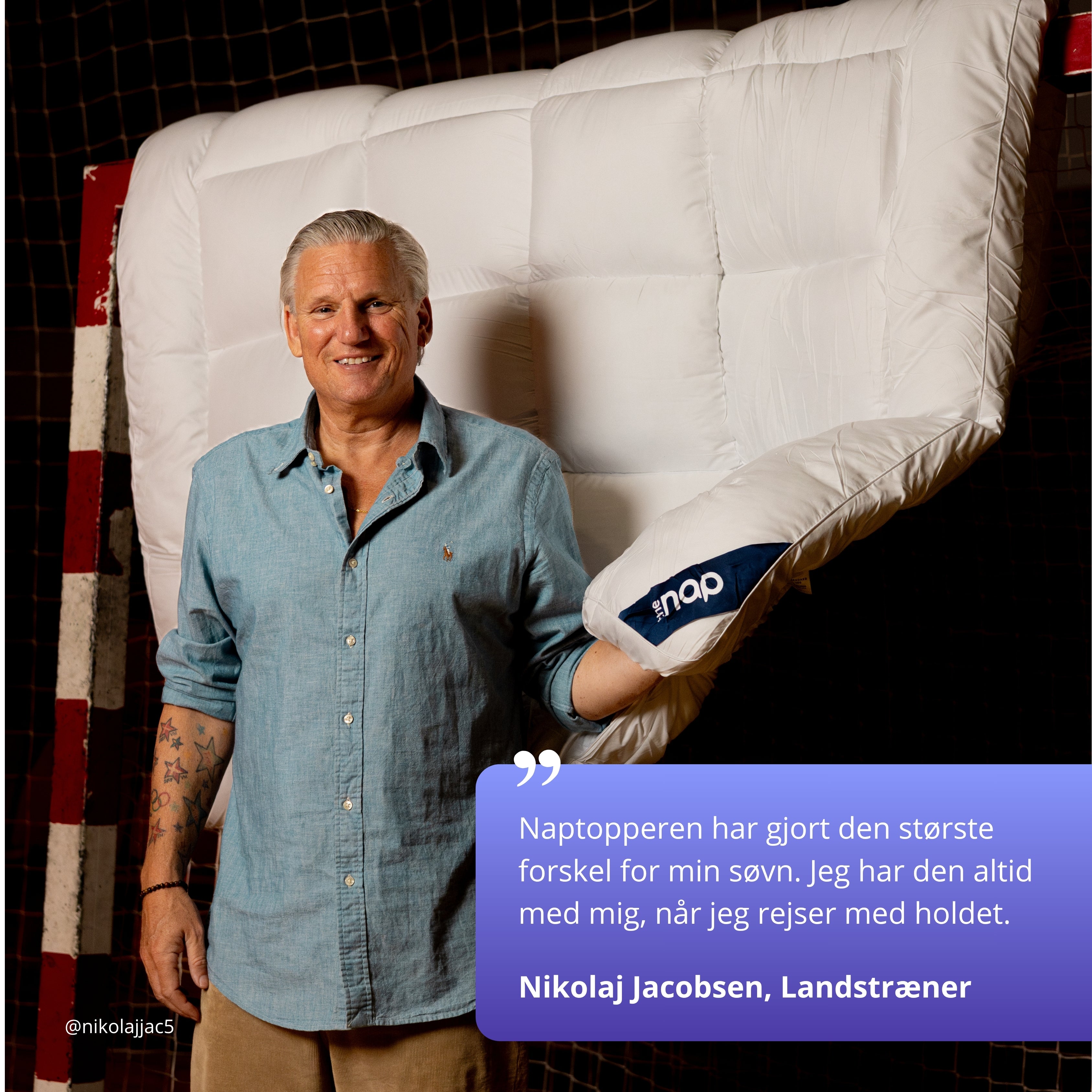 NapTopper™ Et ekstra komfortlag