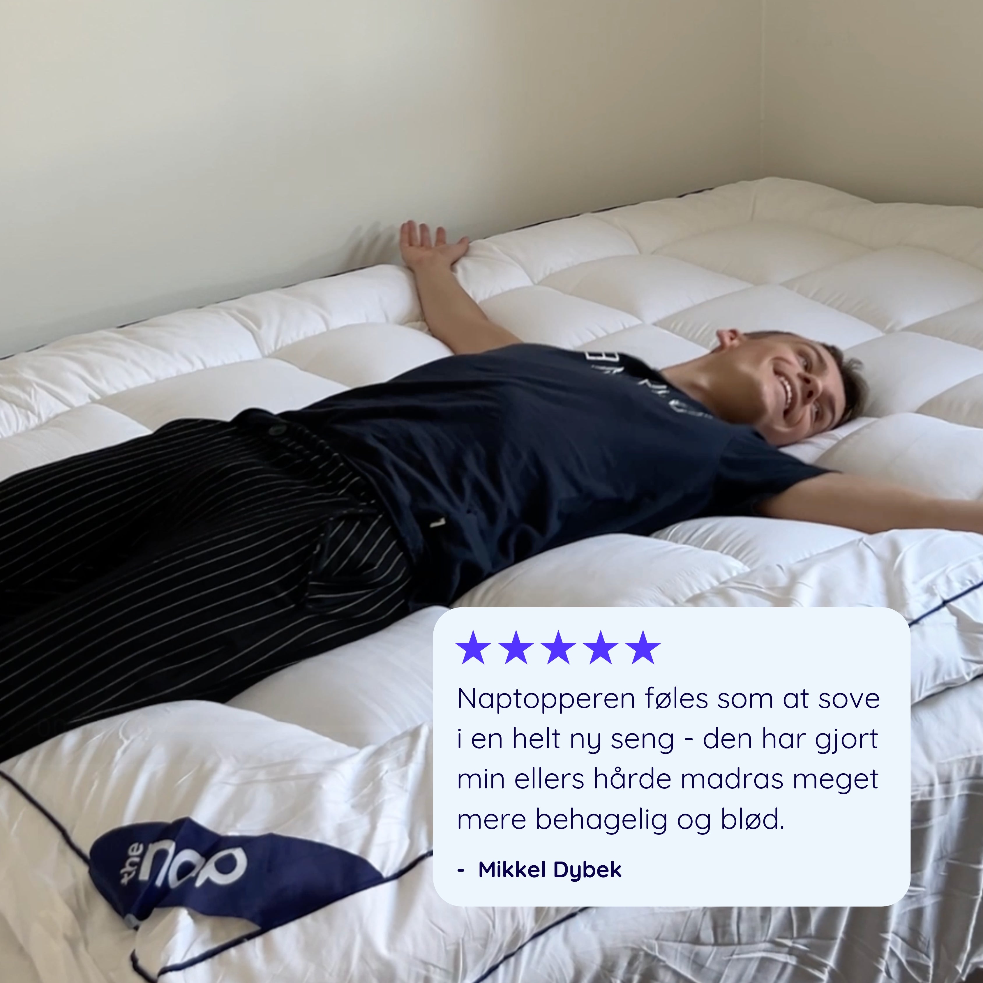 NapTopper™ Et ekstra komfortlag