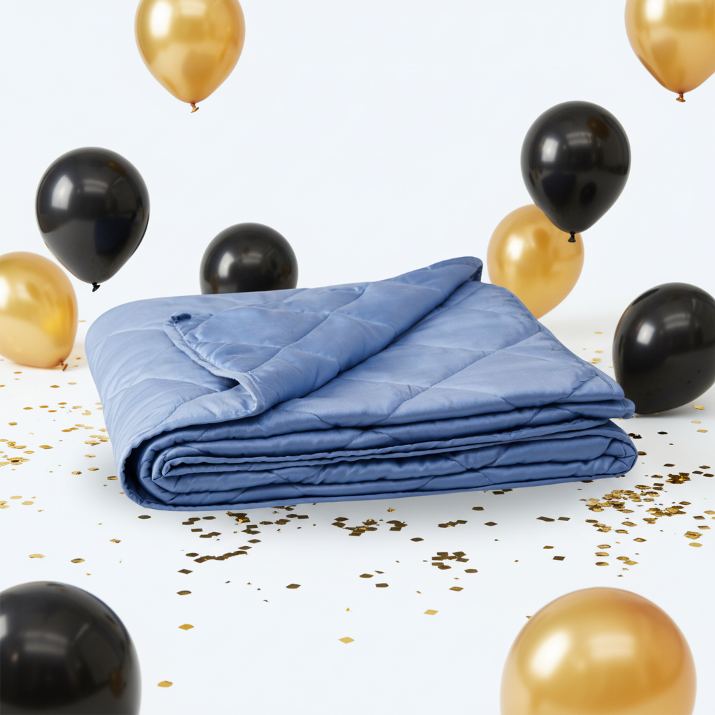 Bambus-tyngdedyne med kølende egenskaber