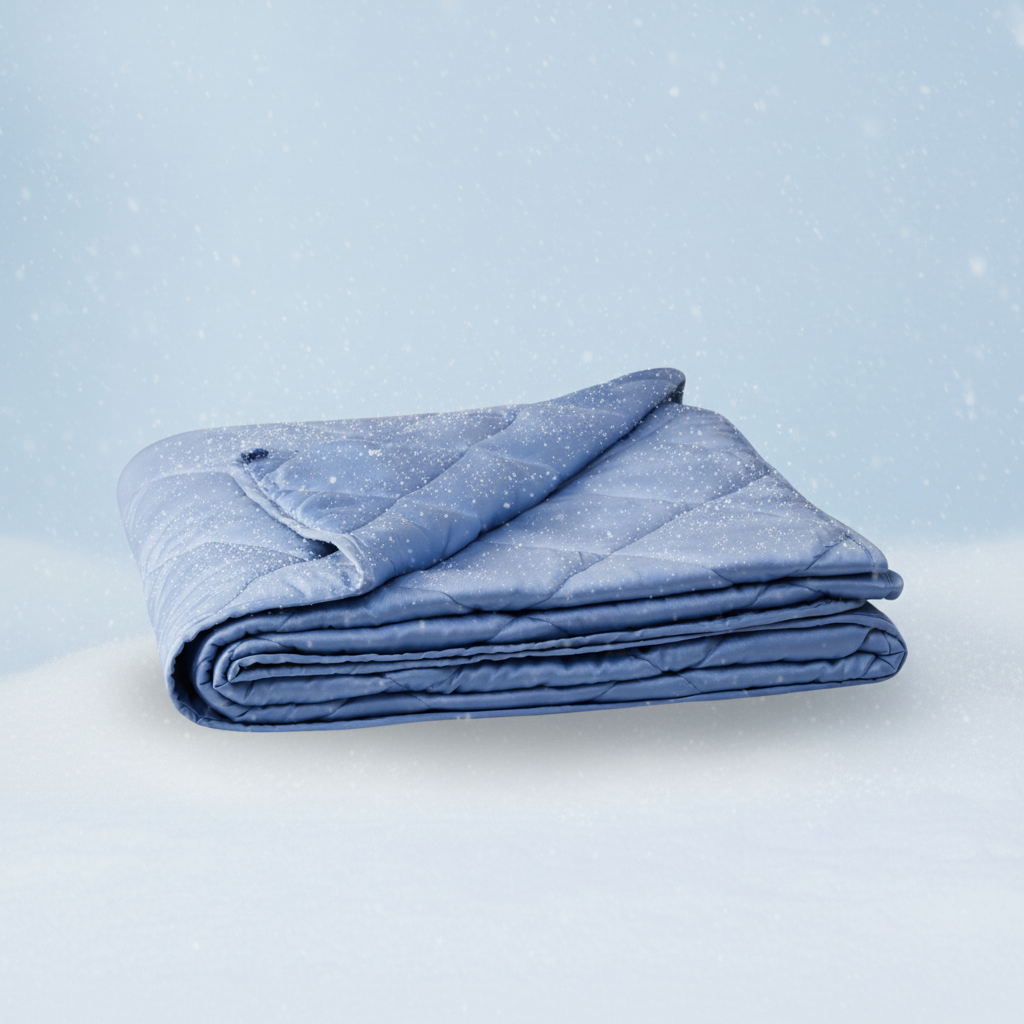 Bambus-tyngdedyne med kølende egenskaber